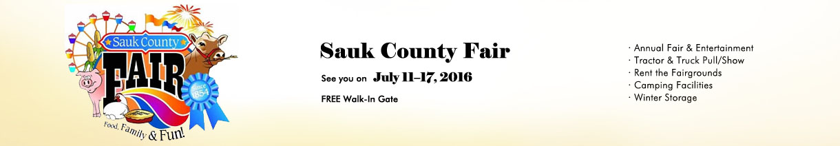 2016 Sauk County Fair