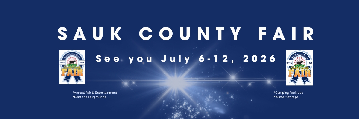 Sauk County Fair, Baraboo, Wisconsin Logo