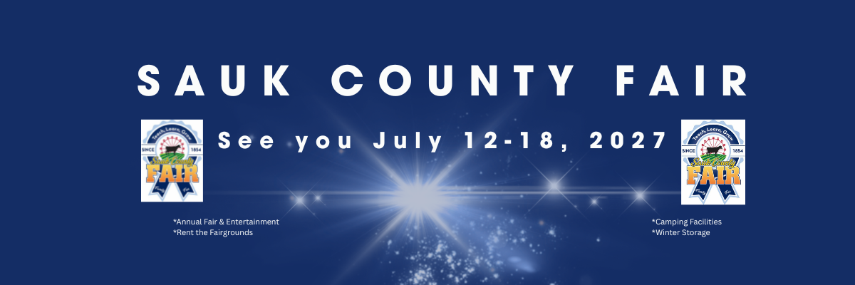 Sauk County Fair, Baraboo, Wisconsin Logo
